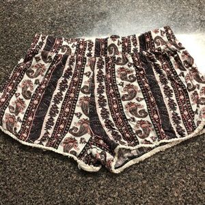 Bohemian shorts